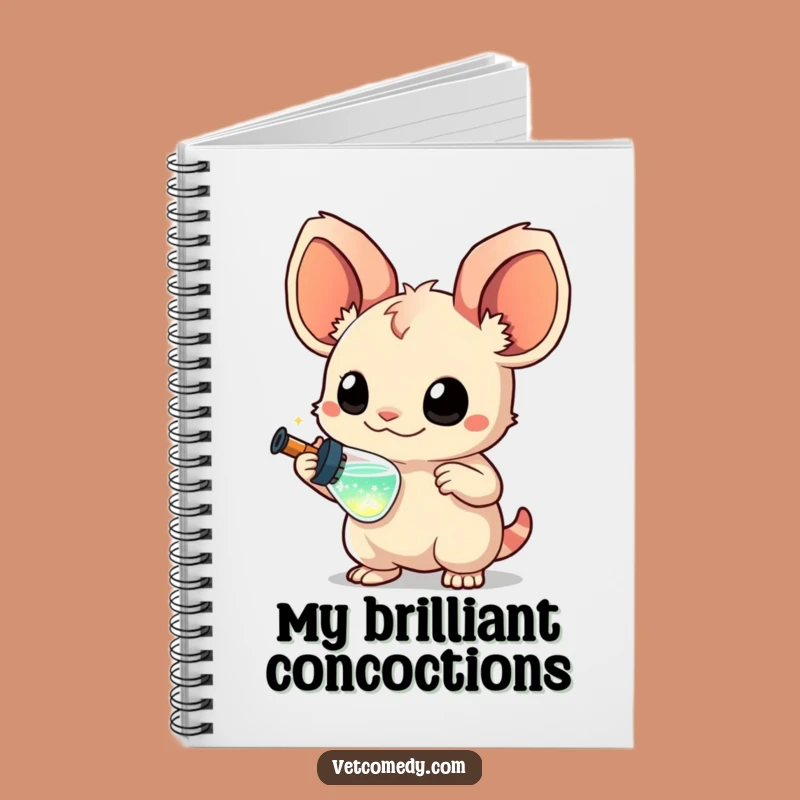 Funny Curious Creature Notebook: Whimsical Syringe Journal for Curious Minds